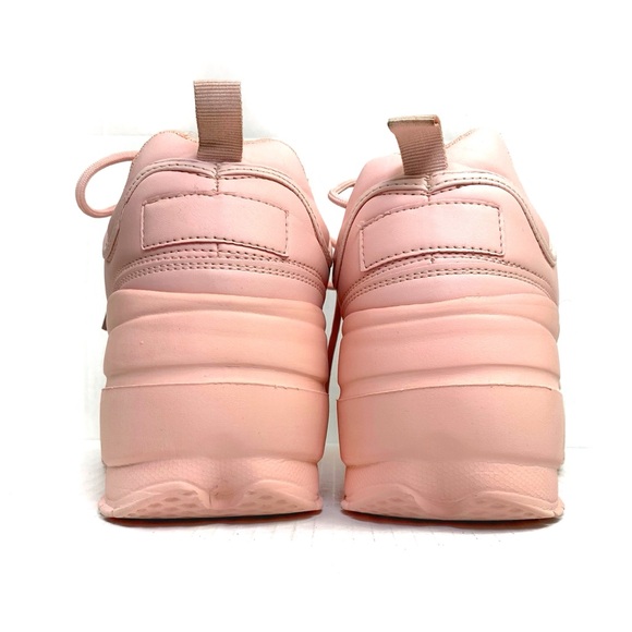 Dolls Kill Lily5000 Peach Platform Sneakers - Picture 7 of 8